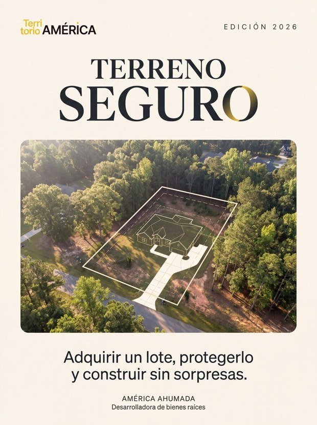 Portada del ebook Terreno Seguro, de América Ahumada